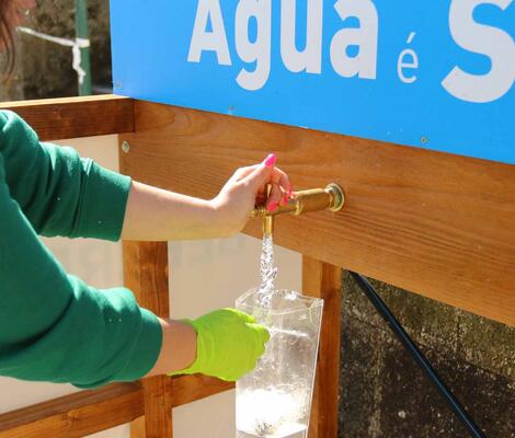 Caminhada Bombeiros e Agraria em Movimento