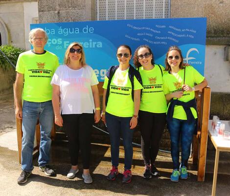 Caminhada Bombeiros e Agraria em Movimento
