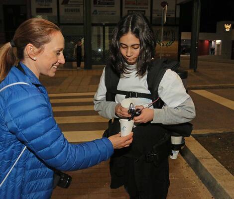 Aguadeiros no Passeio Solid�rio