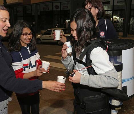 Aguadeiros no Passeio Solid�rio